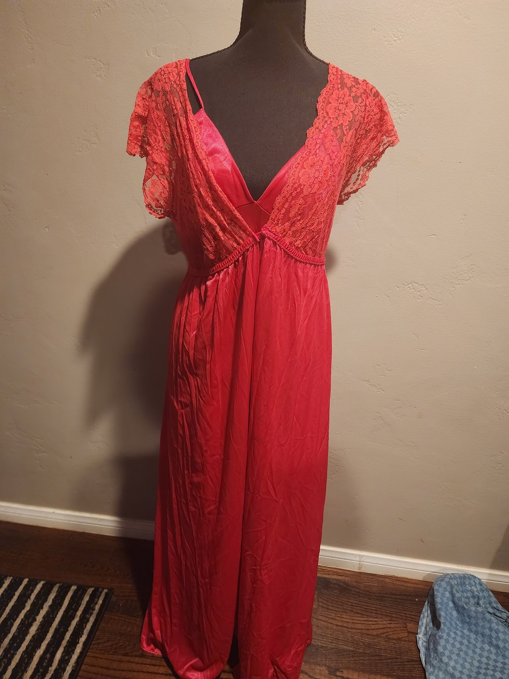 Vintage Nylon Nightgown 2pc
